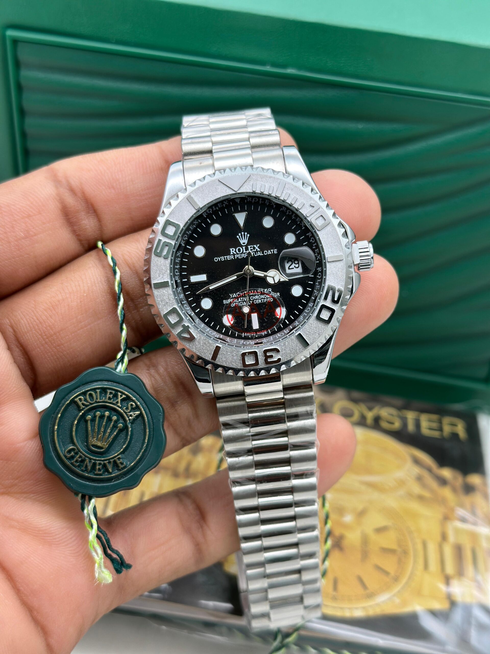 Rolex Oyster Perpetual Yacht Master Watch - Image 4