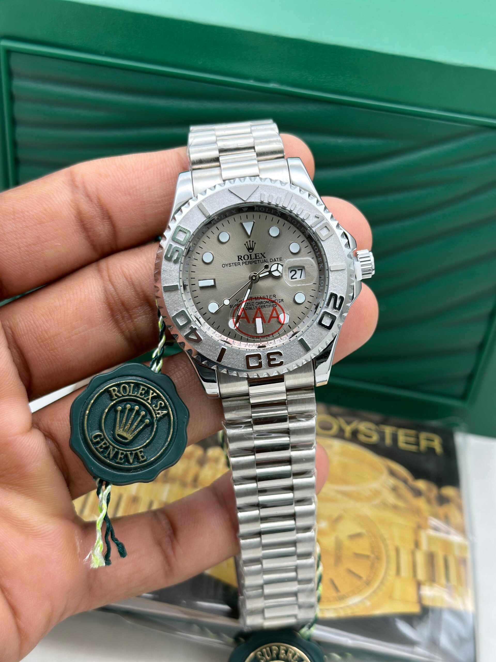 Rolex Oyster Perpetual Yacht Master Watch - Image 6