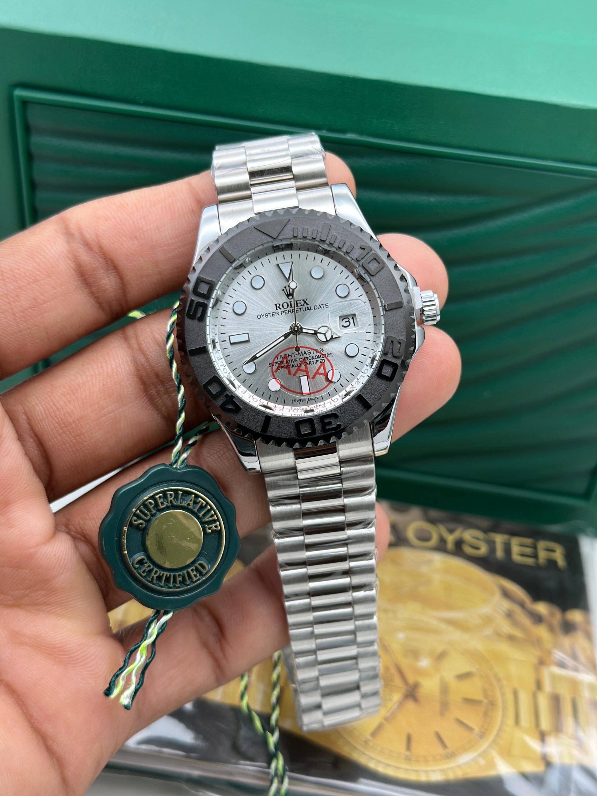 Rolex Oyster Perpetual Yacht Master Watch - Image 9