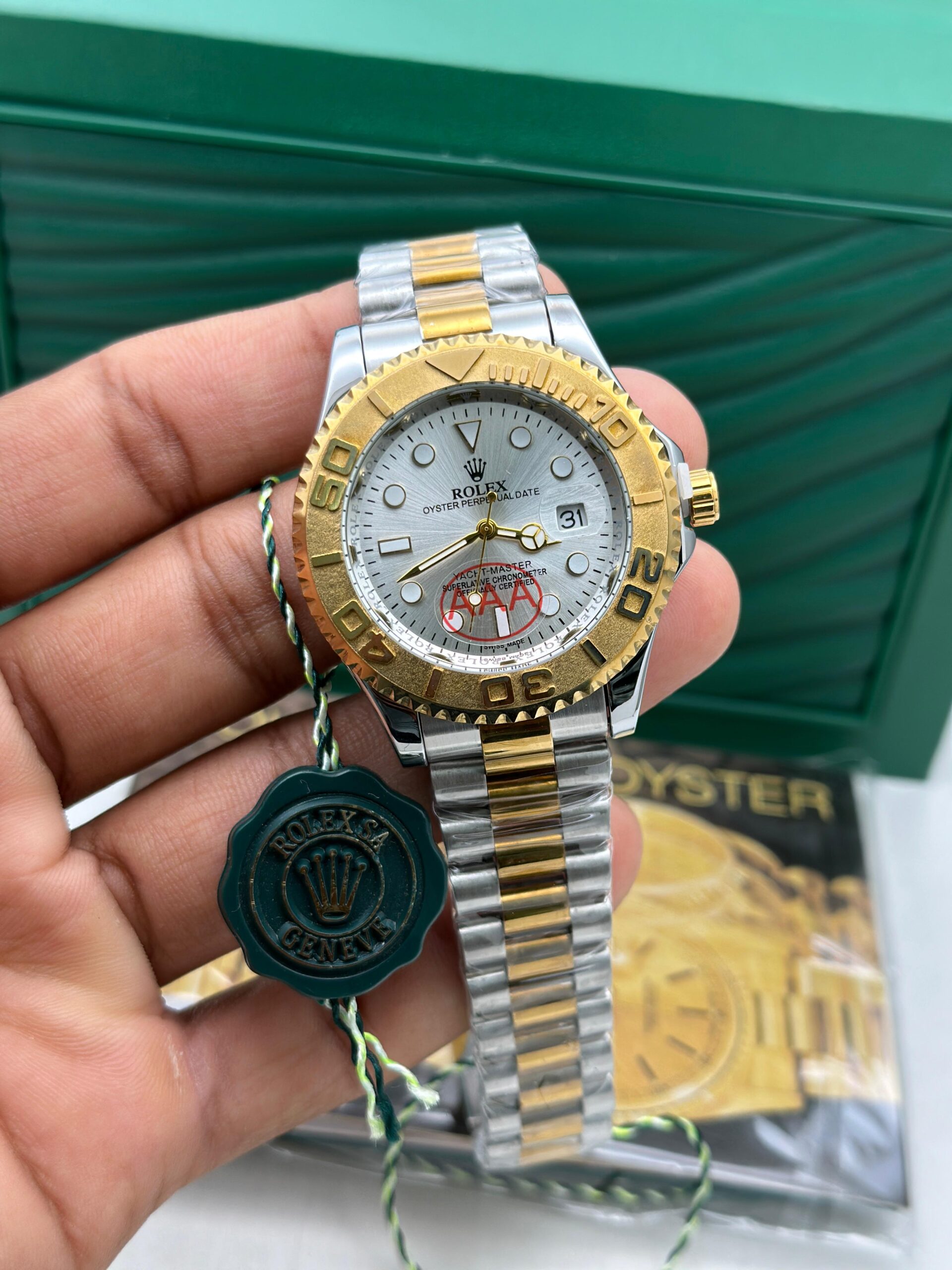 Rolex Oyster Perpetual Yacht Master Watch - Image 9