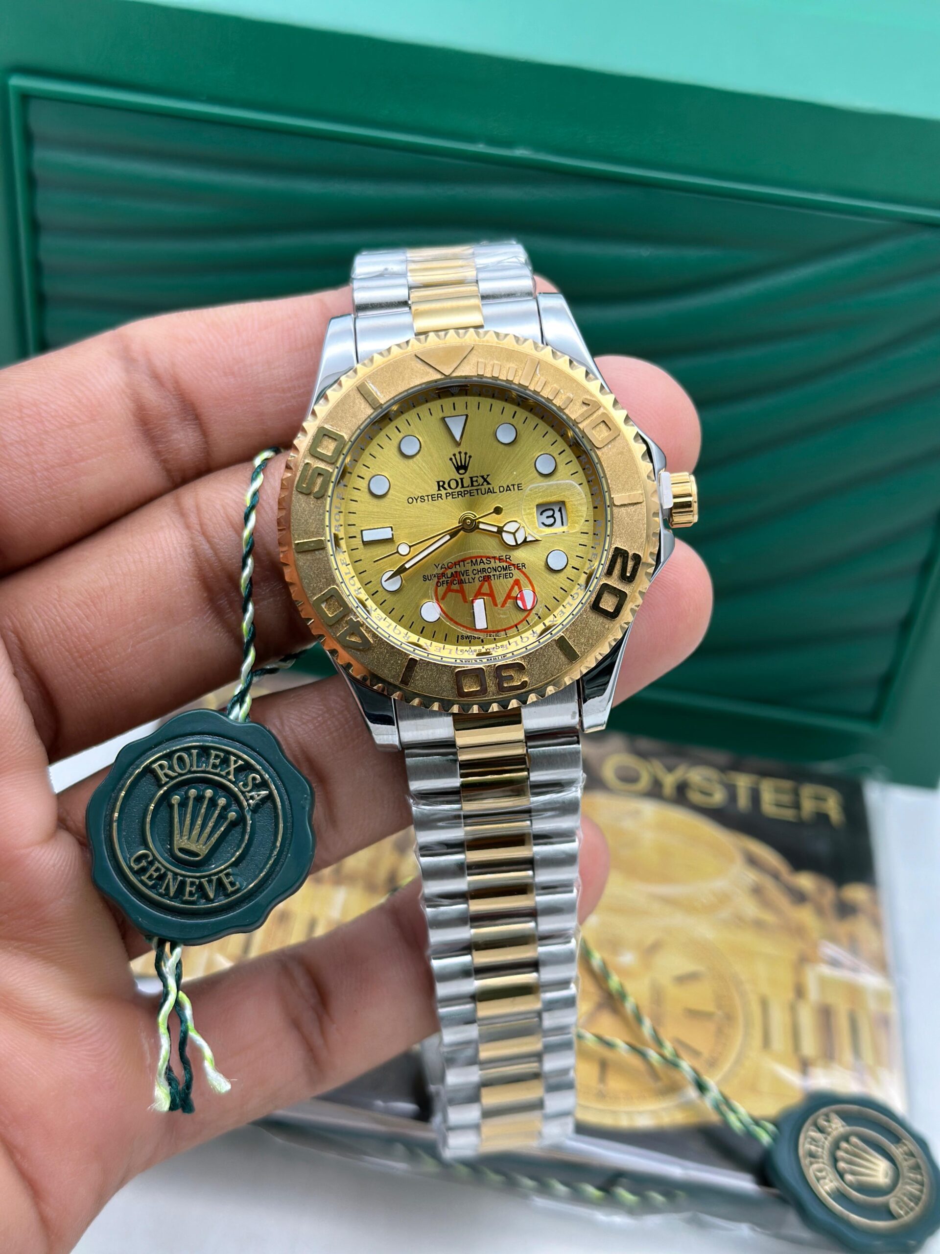 Rolex Oyster Perpetual Yacht Master Watch - Image 6