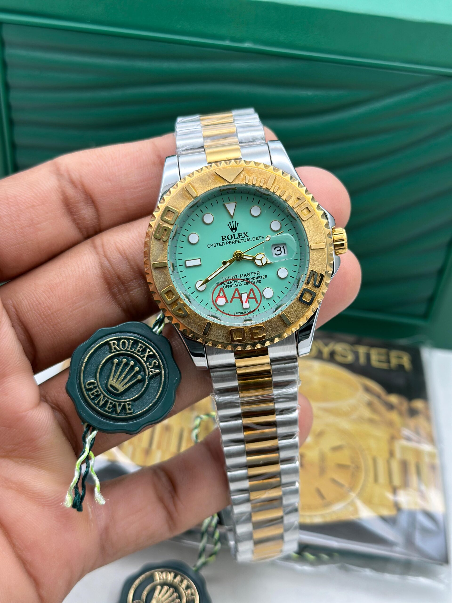 Rolex Oyster Perpetual Yacht Master Watch - Image 7
