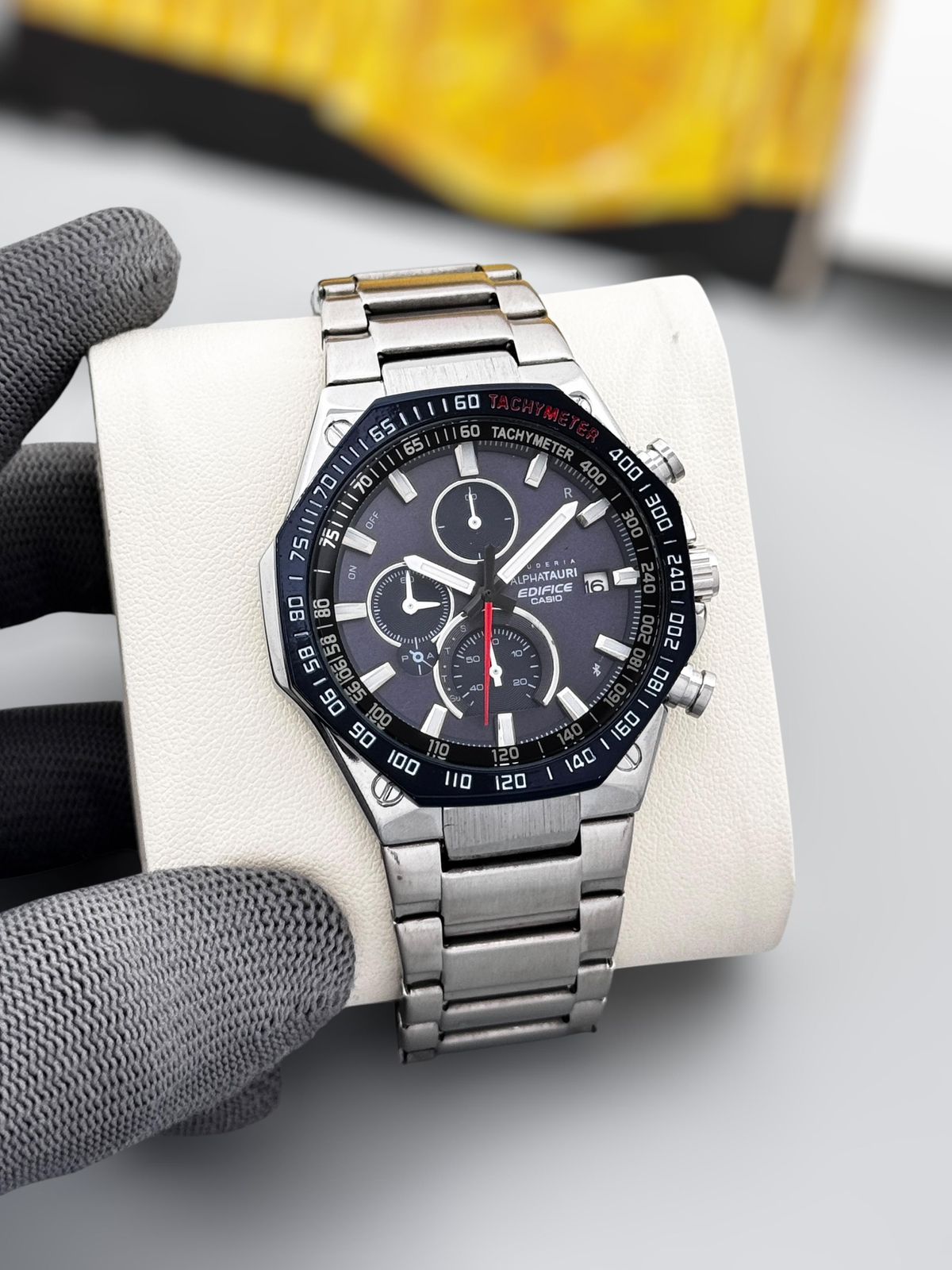 Edifice Slim Alphatauri Watch - Image 4