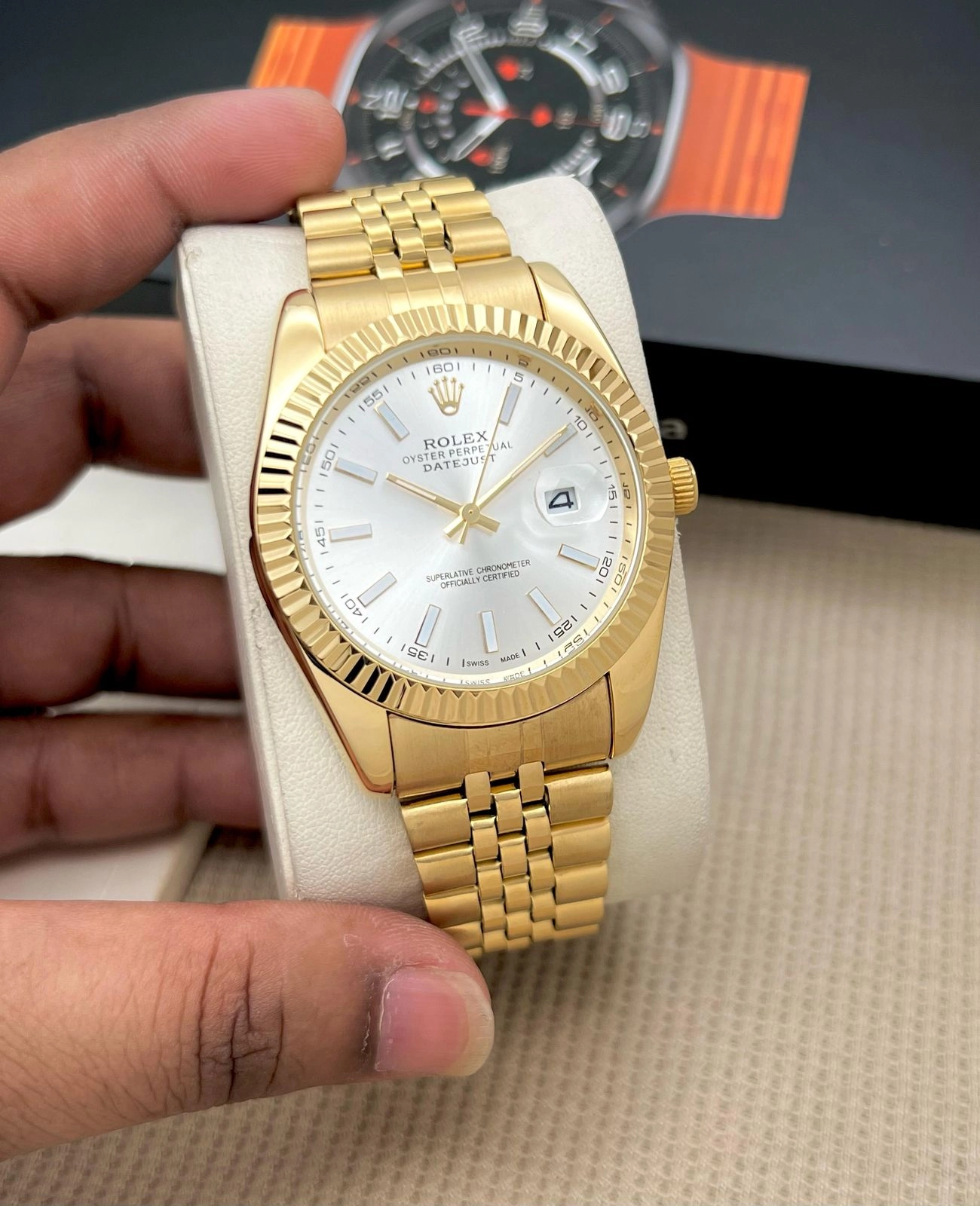 Rolex Oyster Perpetual Date Just Watch - Image 4