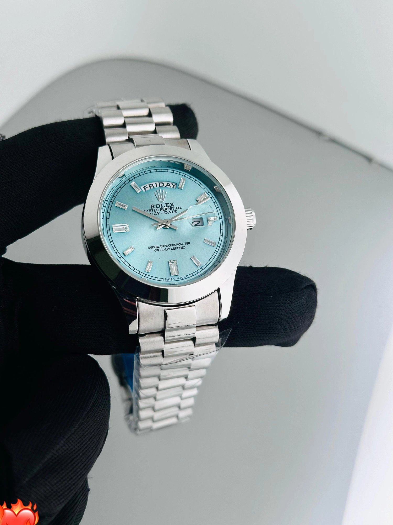 Rolex Oyster Perpetual Day Date Watch - Image 4