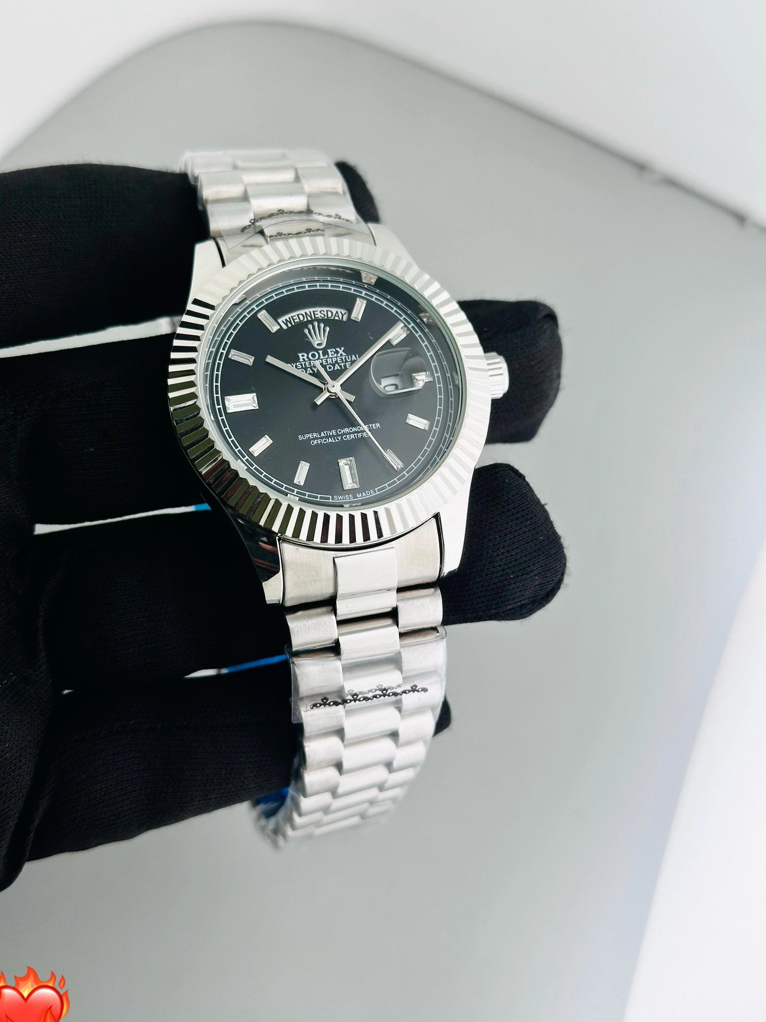 Rolex Oyster Perpetual Day Date Watch - Image 3
