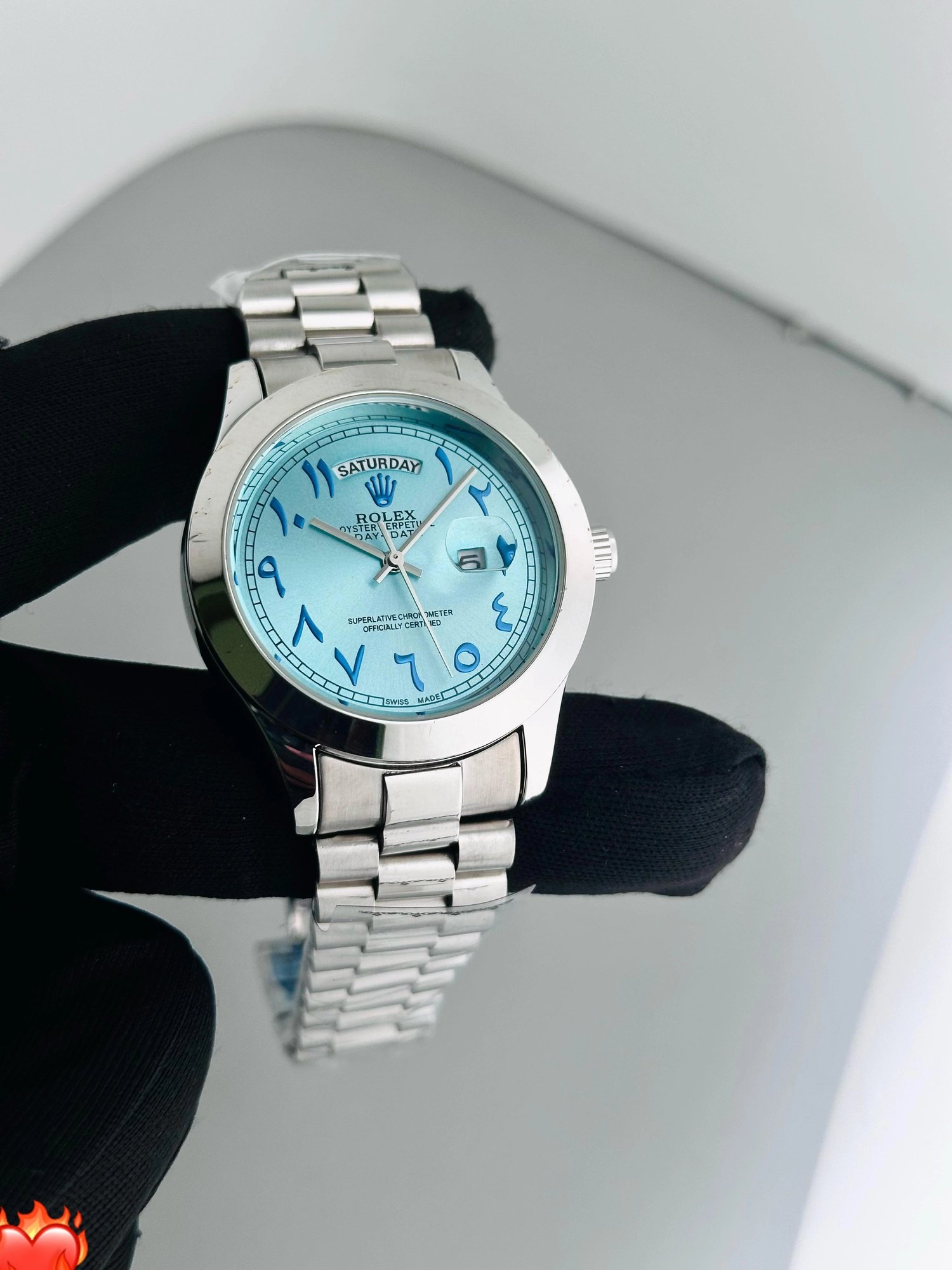 Rolex Oyster Perpetual Day Date Watch - Image 6