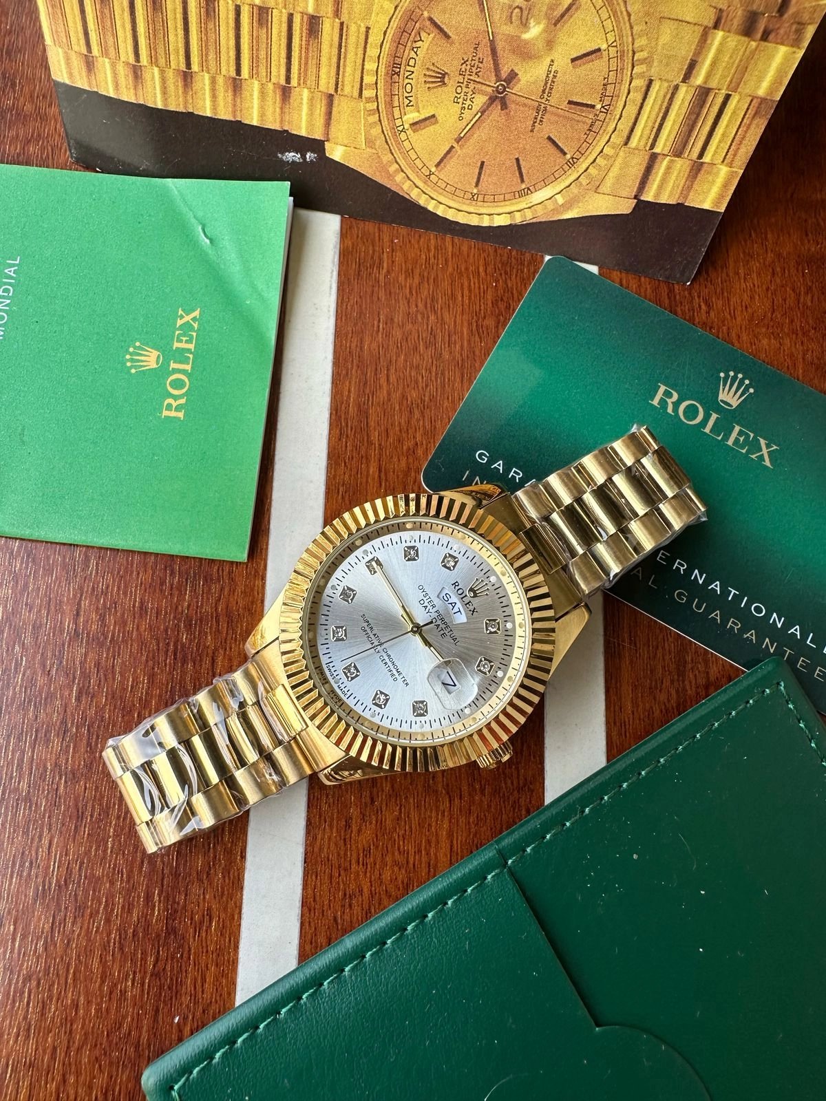 Rolex Oyster Perpetual Day Date Watch - Image 4