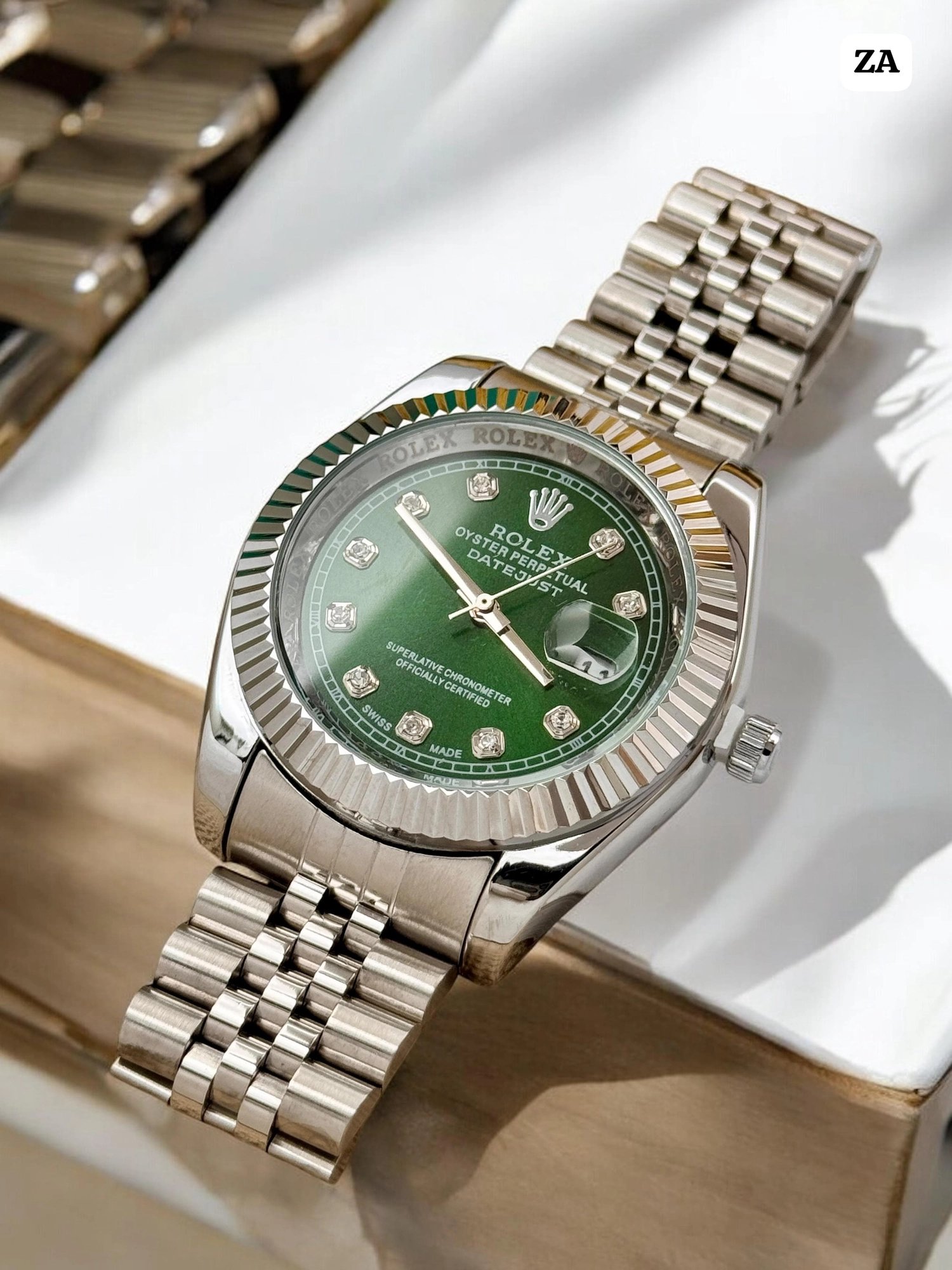 Rolex Oyster Perpetual Date Just Watch - Image 3