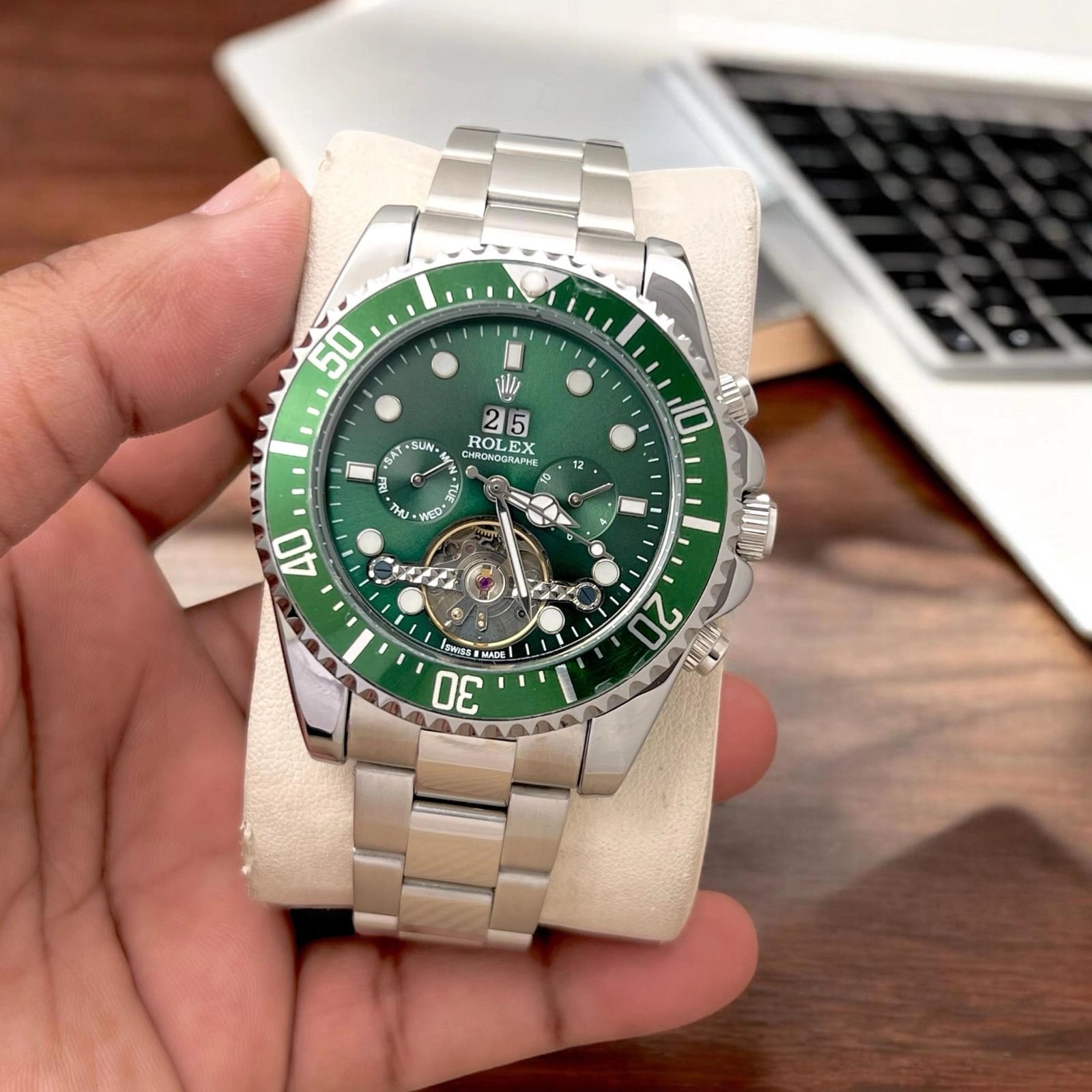 Rolex Chronographe Automatic Watch