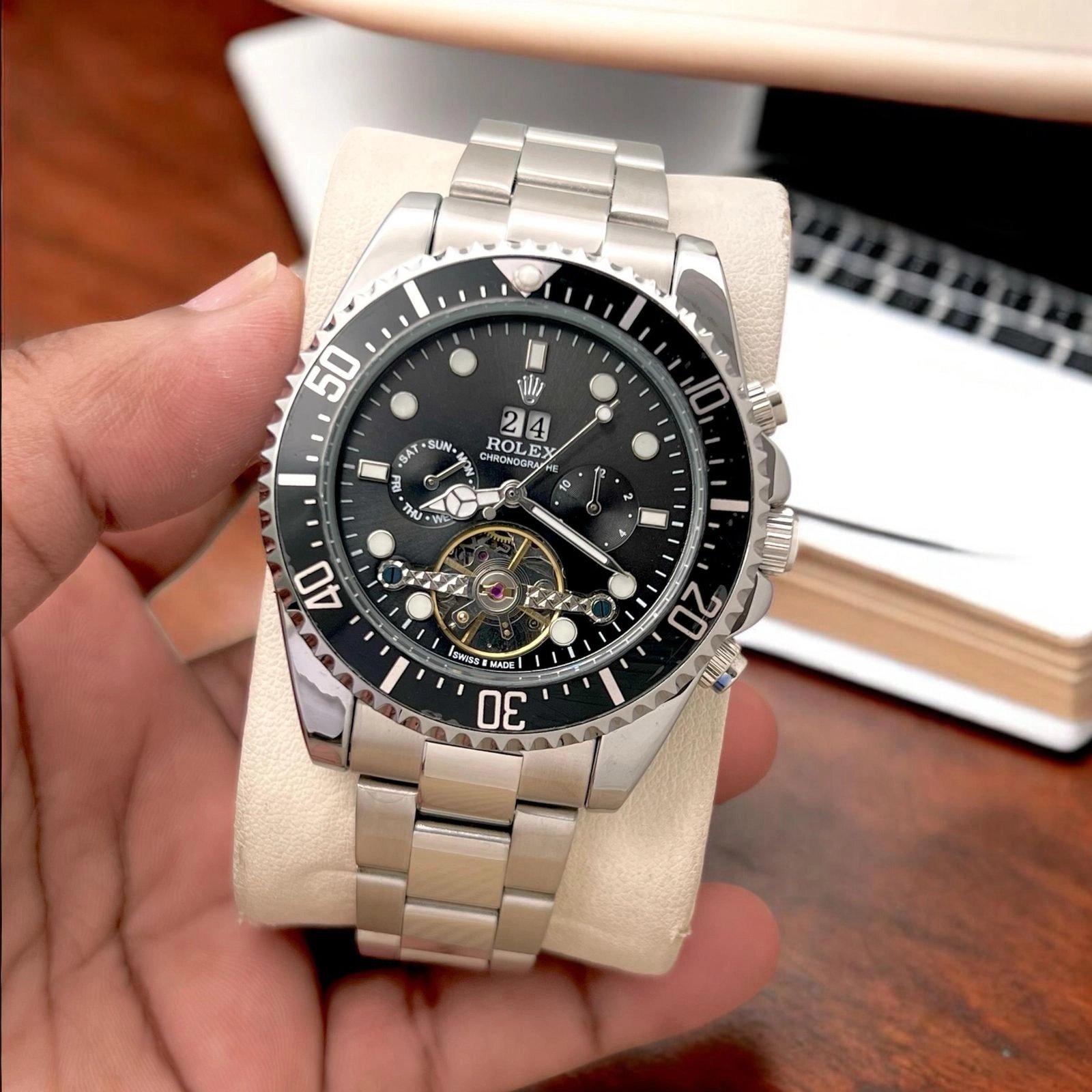 Rolex Chronographe Automatic Watch - Image 2