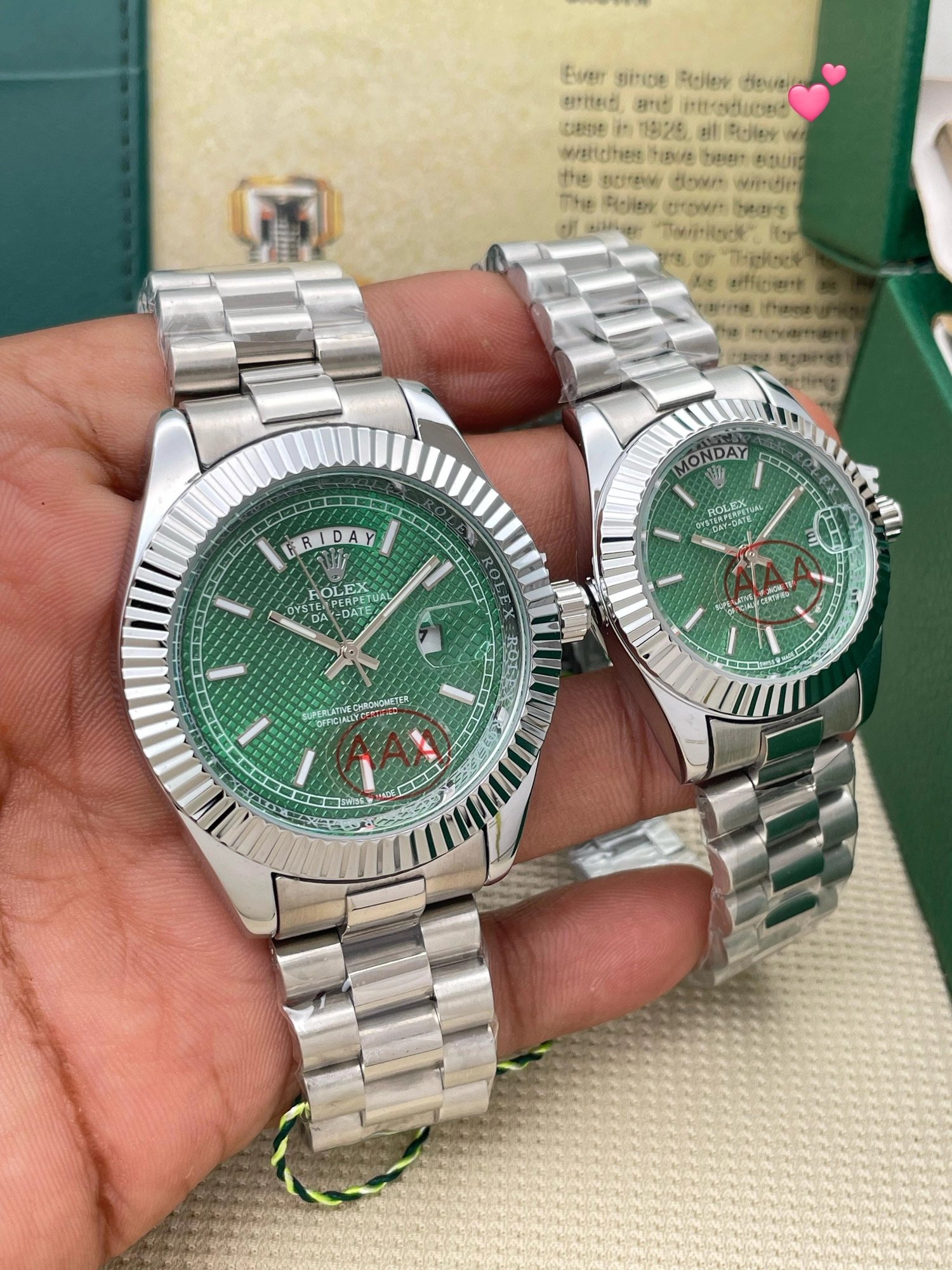 Rolex Oyster Perpetual Day-Date Couple Watch