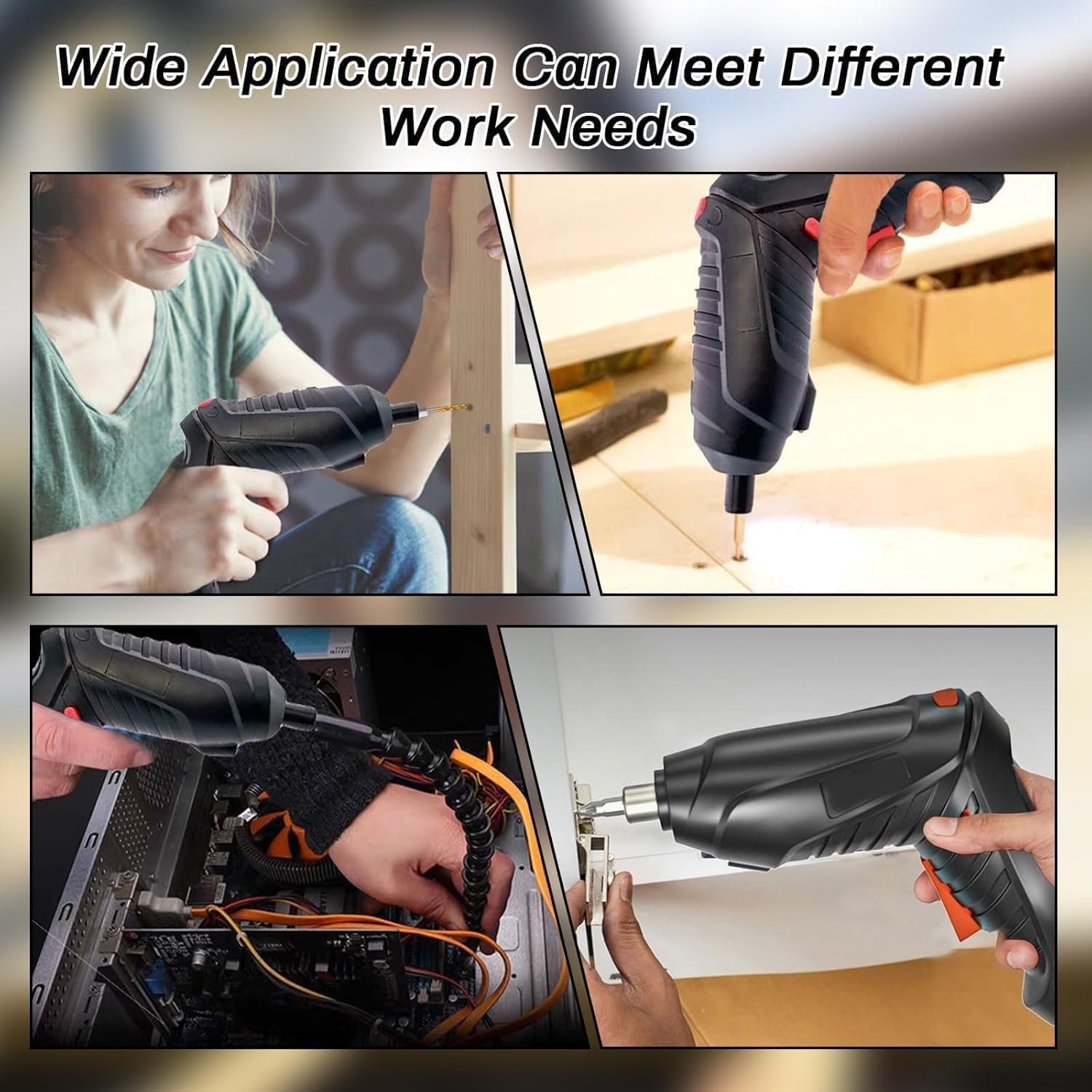 47-in-1 Cordless Electric Screwdriver Set - Image 7