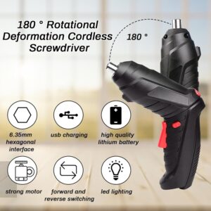 47-in-1 Cordless Electric Screwdriver Set