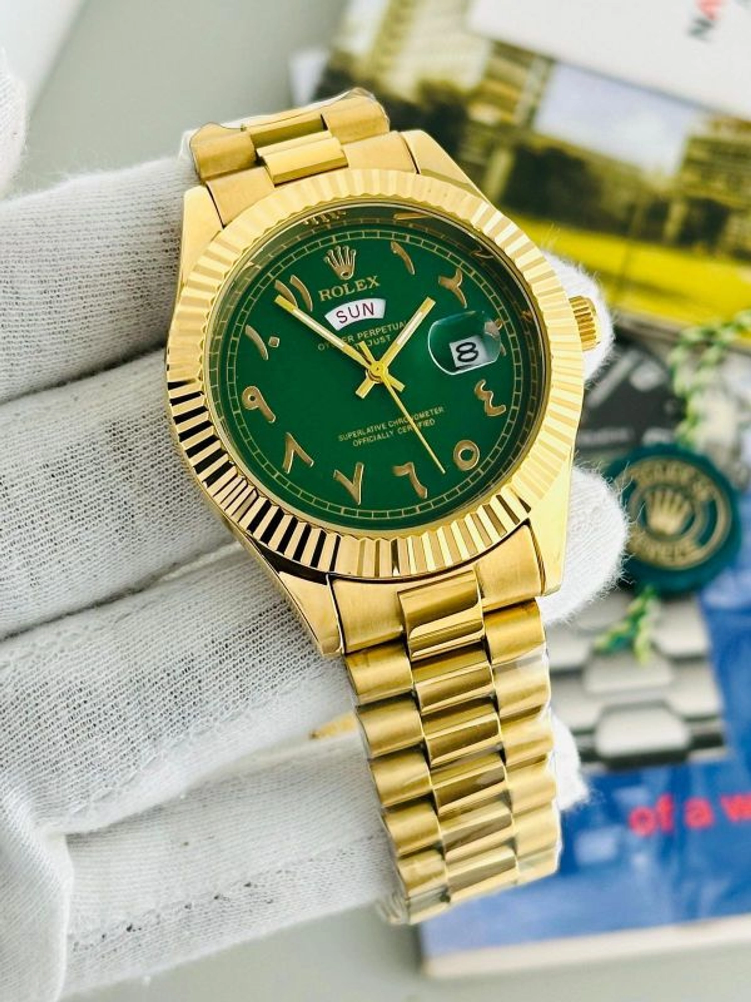 Rolex Arabic Dail Watch - Image 6