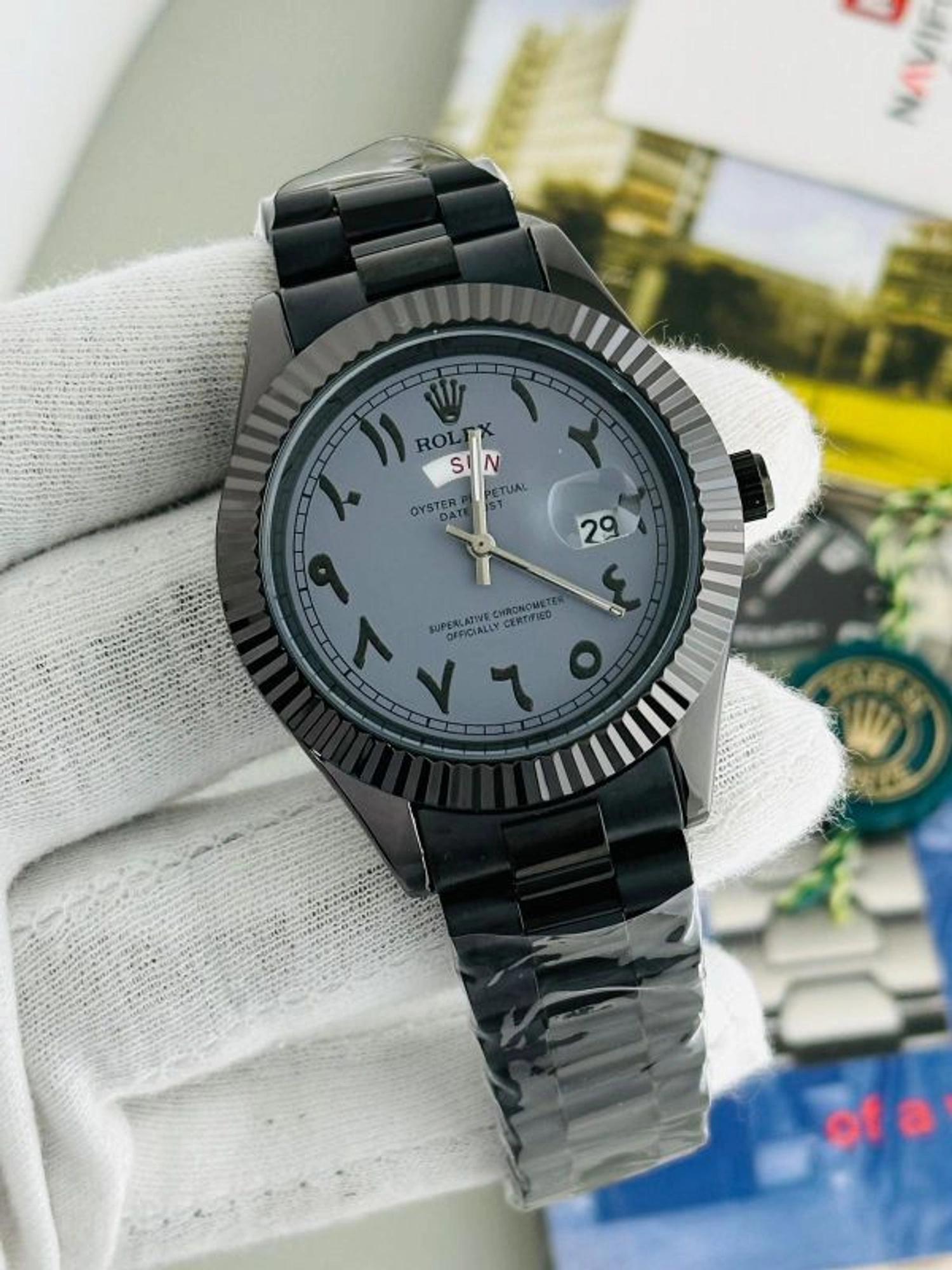 Rolex Arabic Dail Watch - Image 2