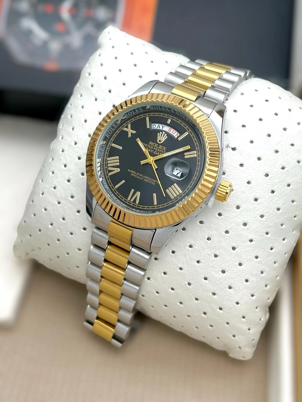 Rolex Oyster Perpetual Day-Date Elite Watch - Image 7