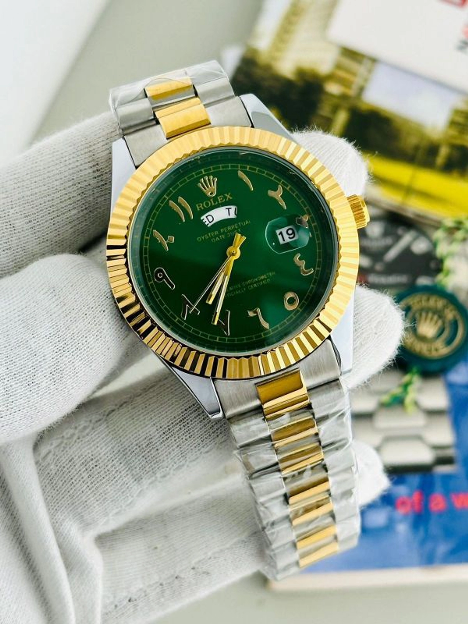 Rolex Arabic Dail Watch - Image 3