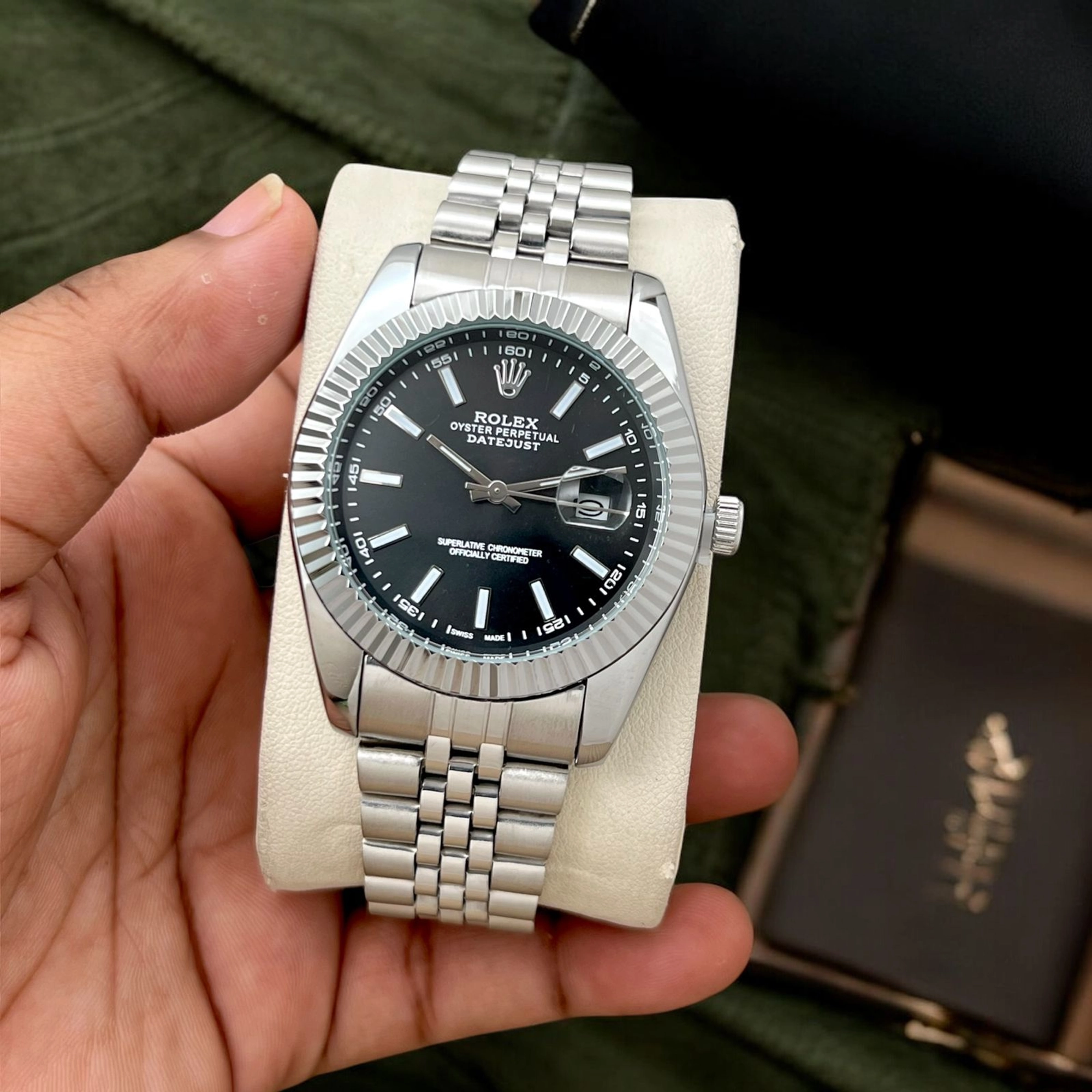 Rolex Oyster Perpetual Date Just Watch - Image 4