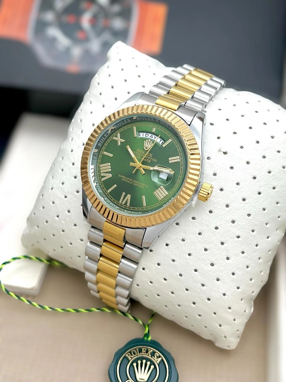 Rolex Oyster Perpetual Day-Date Elite Watch - Image 6