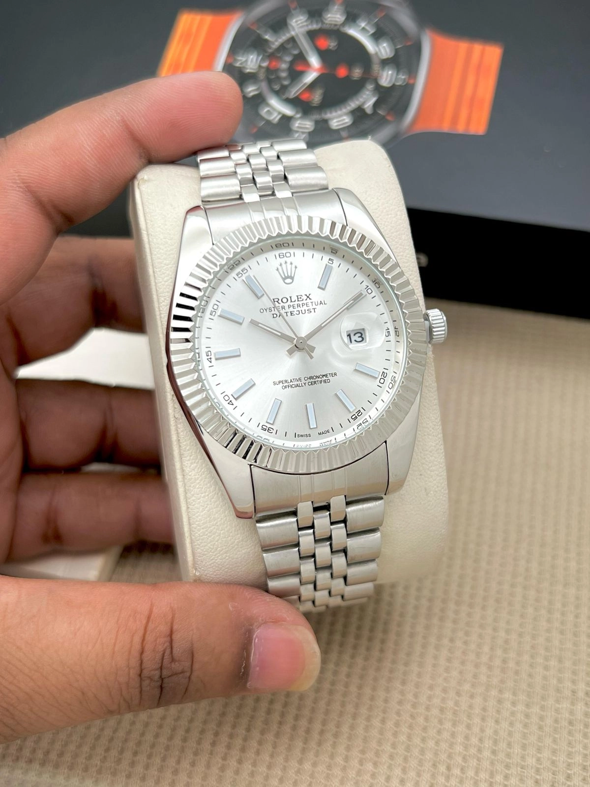 Rolex Oyster Perpetual Date Just Watch - Image 2