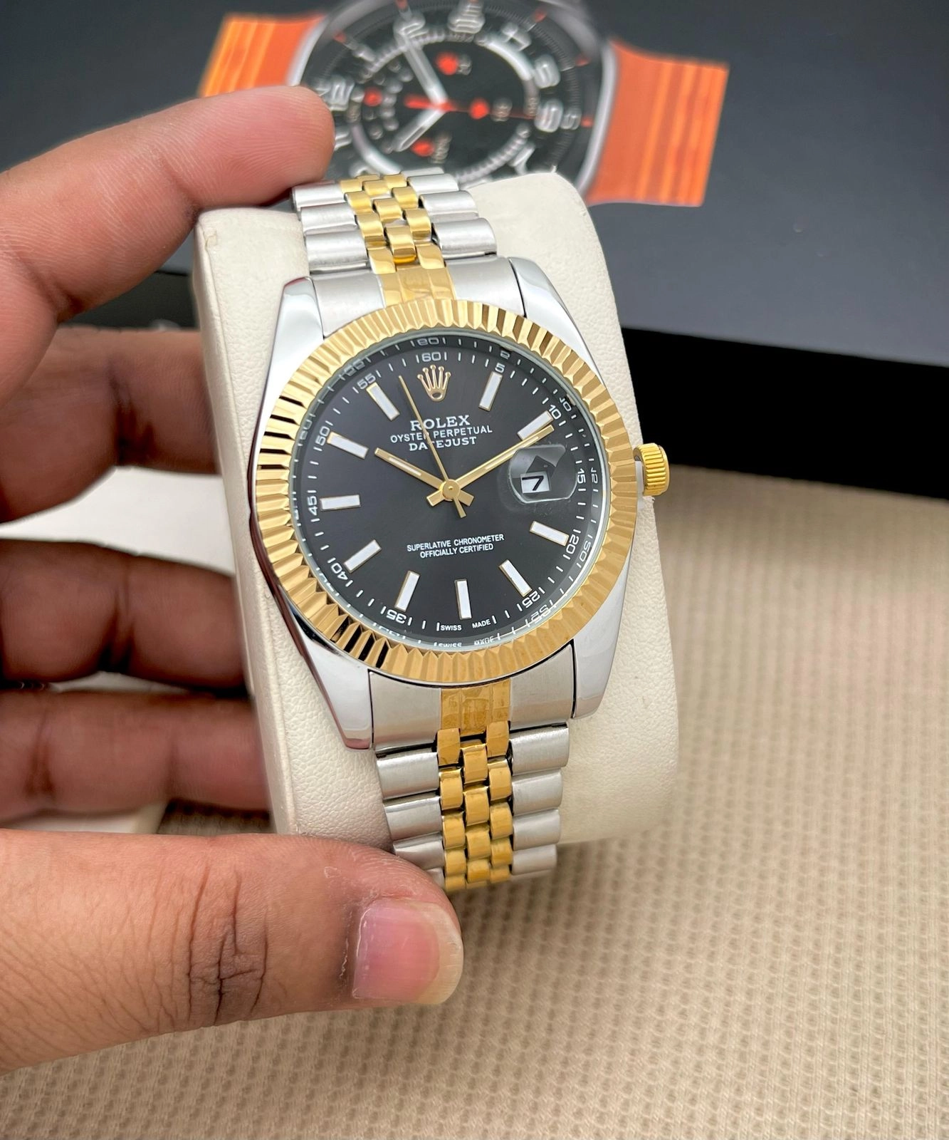 Rolex Oyster Perpetual Date Just Watch - Image 6