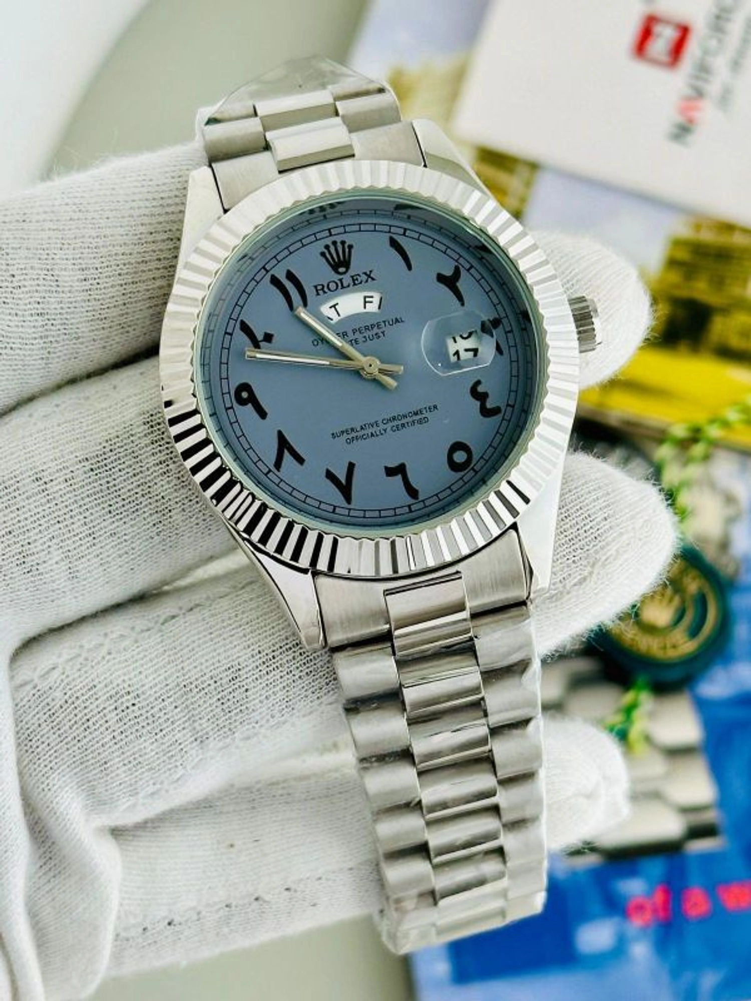 Rolex Arabic Dail Watch - Image 5