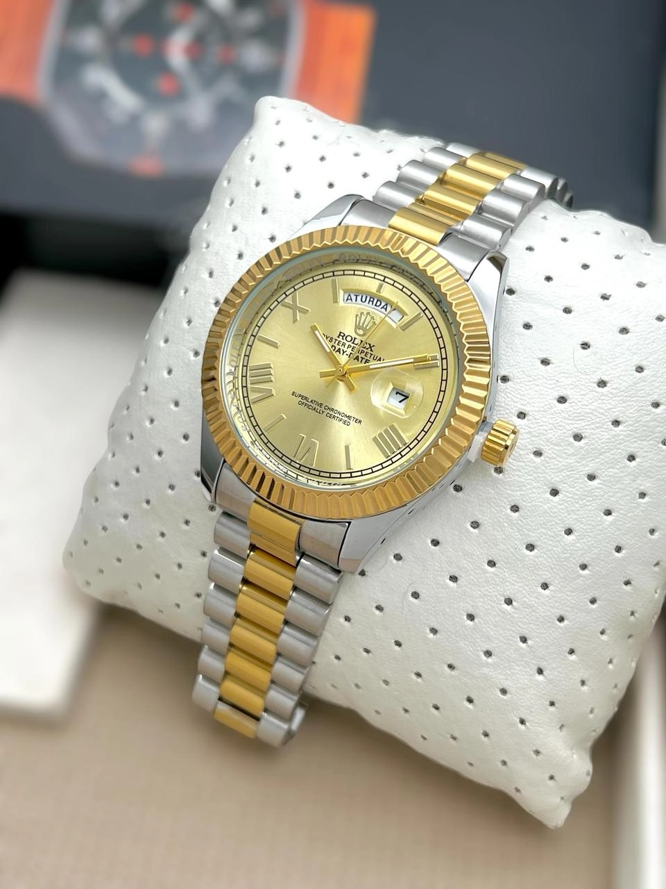 Rolex Oyster Perpetual Day-Date Elite Watch - Image 5