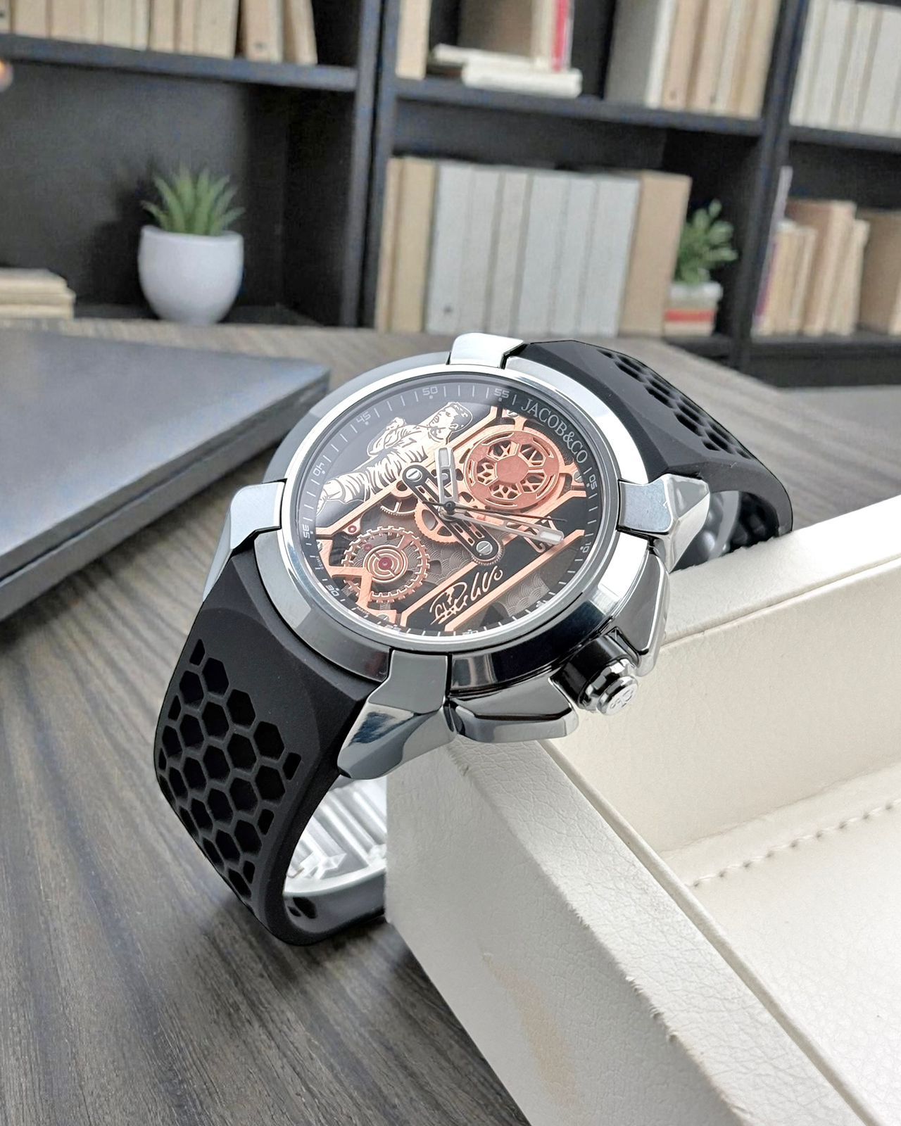 Cristiano Ronaldo Inspired Jacob & Co. Style Watch – All Open Dial Edition - Image 2