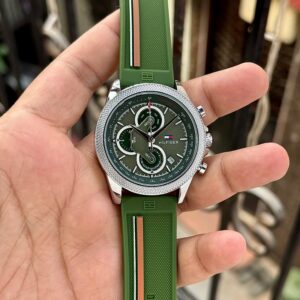 Tommy Hilfiger Chronograph – Sporty Green Edition