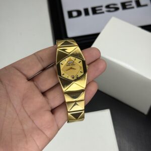 Diesel Golden Pyramid Men’s Watch