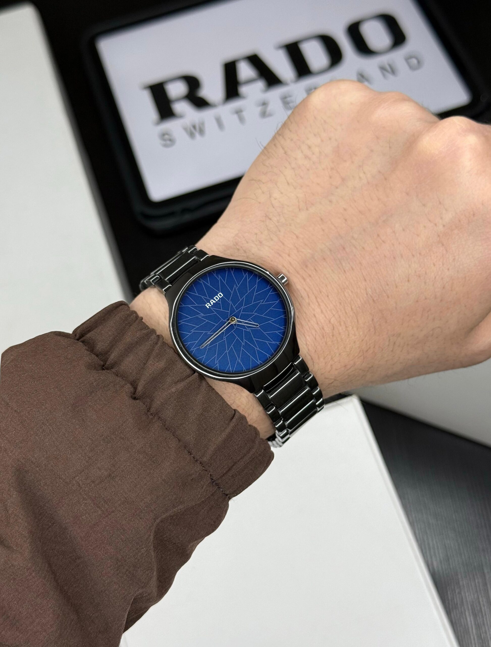 Rado True Round Full Ceramic Men’s Watch – Jubile Ceramic