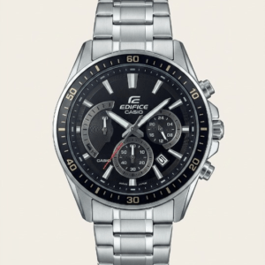 Edifice Standard Chronograph Watch – Black Dial Edition
