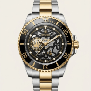 Rolex Men’s Full Automatic Watch – Golden Two Tone Edition