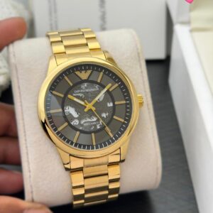 Emporio Armani Watch – Premium Metal Strap Edition
