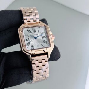 Cartier-Inspired Santos Square Dial Watch