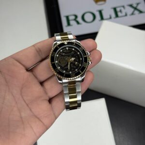 Rolex Men’s Full Automatic Watch – Golden Two Tone Edition