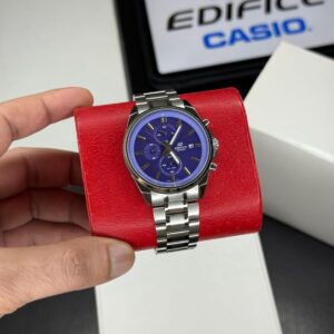 Edifice Standard Chronograph Watch – Blue Dial Edition