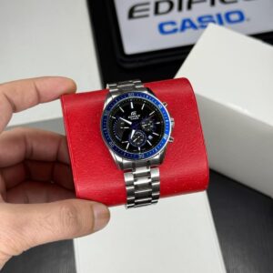 Edifice Standard Chronograph Watch – Blue Dial Edition