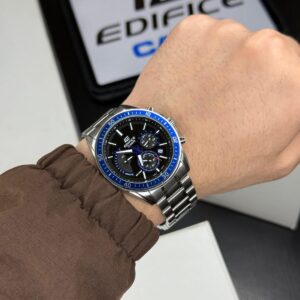 Edifice Standard Chronograph Watch – Blue Dial Edition