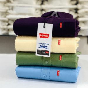 Levi’s 4 Shirt Combo – Plain Shirt Collection