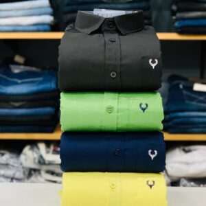 Allen Solly 4 Shirt Combo – Plain Shirt Collection