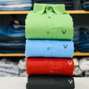 Allen Solly 4 Shirt Combo – Plain Shirt Collection