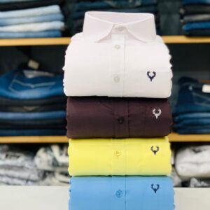 Allen Solly 4 Shirt Combo – Plain Shirt Collection