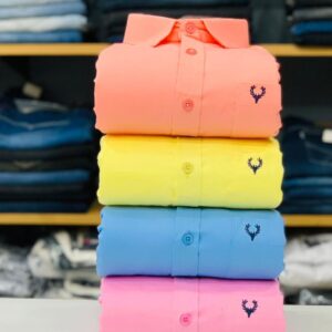 Allen Solly 4 Shirt Combo – Plain Shirt Collection