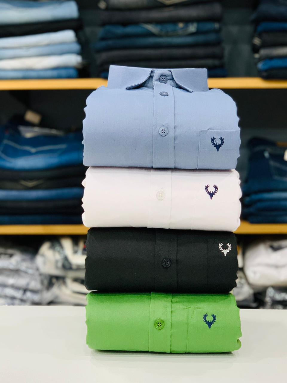 Allen Solly 4 Shirt Combo β Plain Shirt Collection - Image 7