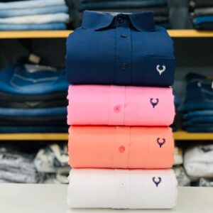 Allen Solly 4 Shirt Combo – Plain Shirt Collection