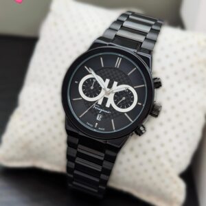 Ferragamo Men’s Chronograph Watch – Date Working Edition