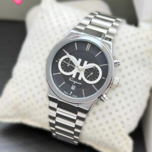 Ferragamo Men’s Chronograph Watch – Date Working Edition