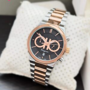 Ferragamo Men’s Chronograph Watch – Date Working Edition